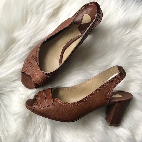 Chloe Shoes - Authentic Chloe Slingback Heels